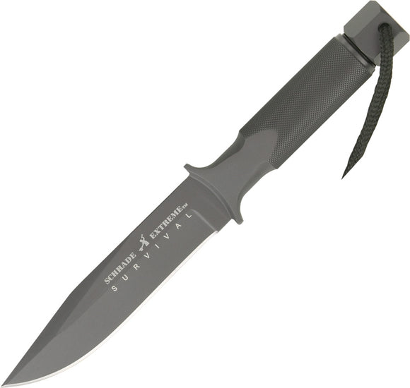 SCHRADE SCHF2SM EXTREME SURVIVAL FIXED BLADE KNIFE WITH SHEATH.