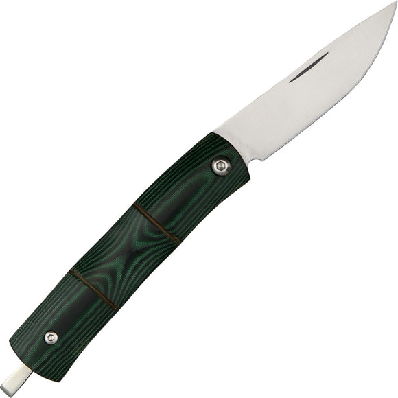 MCUSTA MCU154 AO-TAKE MONEY CLIP AUS8 STAINLESS STEEL FOLDING KNIFE.