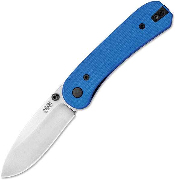 KNAFS KNIVES KNF00065 LANDER D2 STEEL BLUE G10 BEN PETERSEN FOLDING KNIFE.