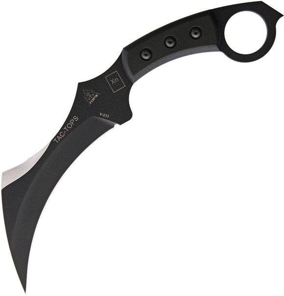TOPS TPTAC01 TAC OPS FIXED BLADE KNIFE WITH SHEATH