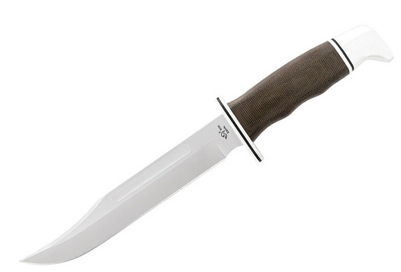 BUCK 120GRS1 GENERAL PRO MICARTA HANDLE S35VN FIXED BLADE KNIFE W/SHEATH.