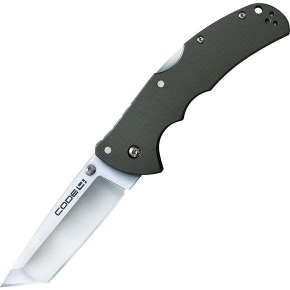 COLD STEEL LYNN THOMPSON COLLECTION CHLT00065 CODE4 TANTO CPM-S35VN FOLDING KNIFE.