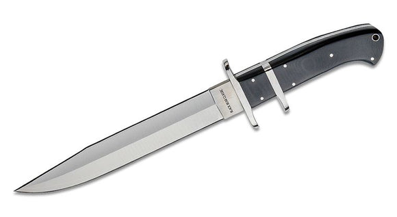 COLD STEEL 35AR BLACK BEAR CLASSIC IN SAN MAI STEEL G10 HANDLE FIXED BLADE KNIFE W/SHEATH.