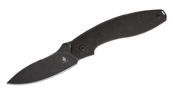 KIZER KI4639A1 O.SHO DOBERMAN LINERLOCK CPM-S35VN STEEL BLADESMITH SERIES FOLDING KNIFE.
