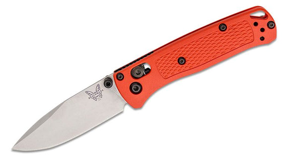 BENCHMADE 533-04 MINI BUGOUT CPM-S30V MESA RED GRIVORY LIMITED FOLDING KNIFE.