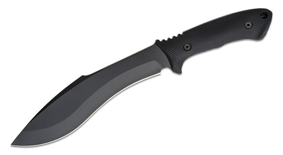 SPARTAN BLADES SBSL007BK HARSEY KUKRI 1095 CRO-VAN STEEL WILLIAM HARSEY FIXED BLADE KNIFE W/SHEATH.