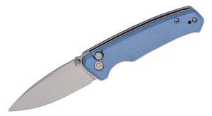 CIVIVI CIVC200766 ALTUS PUSH LOCK BLUE NITRO-V STEEL FOLDING KNIFE.