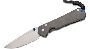 CHRIS REEVE L31-1000 LARGE SEBENZA 31 CPM-MAGNACUT STEEL TI HANDLE FOLDING KNIFE. LIMITED QUANTITY AVAILABLE..