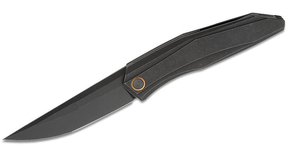 WE KNIVES WE220331 CYBERNETI CPM-20CV STEEL TI HANDLE LIMITED EDITION FOLDING KNIFE.