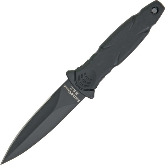 SMITH & WESSON SWHRT3BF HRT MILITARY BOOT POWEDER COATED FIXED BLADE KNIFE W/SHEATH