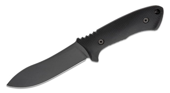 SPARTAN BLADES SBSL005BK HARSEY NESSMUK 1095 CRO-VAN STEEL WILLIAM HARSEY FIXED BLADE KNIFE W/SHEATH.