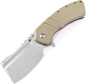 KANSEPT KNIVES KT1030A5 XL KORVID LINERLOCK 154CM SAND G10 FOLDING KNIFE.