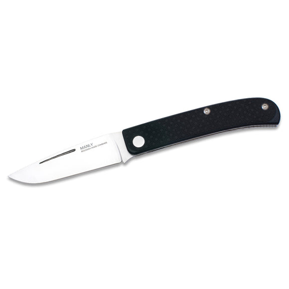 MANLY KNIVES 01ML010 COMRADE CPM-154 STEEL SLIP JOINT BLACK/ORANGE FOLDING KNIFE