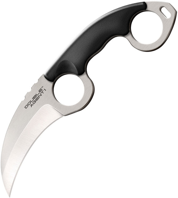 COLD STEEL 39FK DOUBLE AGENT I PLAIN EDGE NECK CARRY KNIFE.