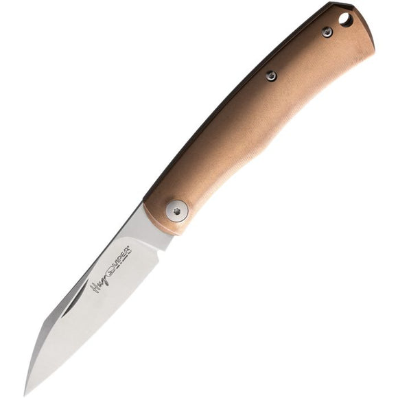 VIPER KNIVES V5994BR HUG BRONZ M390 STEEL SACHA THIEL FOLDING KNIFE.