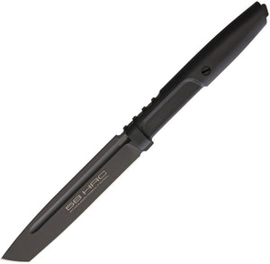 EXTREMA RATIO EX0477BLK MAMBA BLACK FIXED BLADE KNIFE WITH SHEATH
