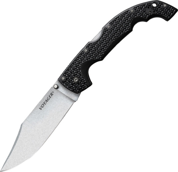 COLD STEEL 29AXC VOYAGER XL EXTRA LARGE CLIP POINT AUS-10A STEEL FOLDING KNIFE