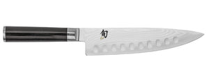 SHUN CLASSIC DM0719 8 INCH CHEFS KNIFE WITH HOLLOW GROUND KITCHEN KNIFE