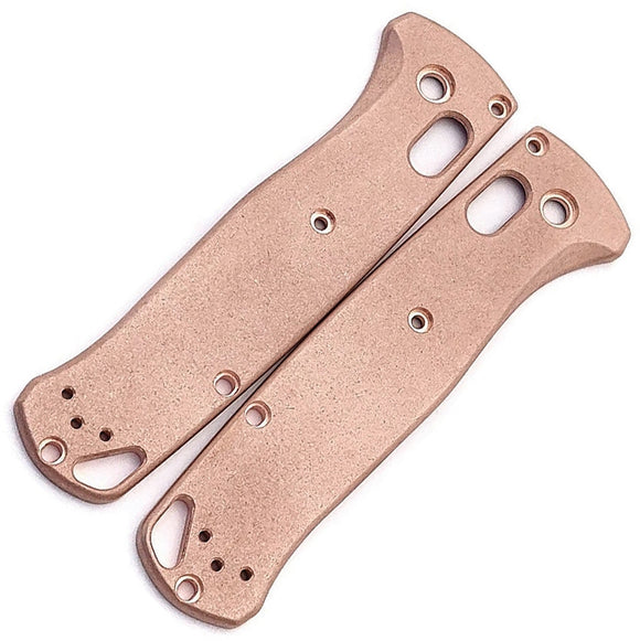 FLYTANIUM FLY376 COPPER SCALE FOR FOR BENCHMADE BUGOUT KNIFE