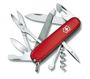 SWISS ARMY VICTORINOX MOUNTAINEER 1.3743-X1 RED MULTIFUNCTION POCKET KNIFE