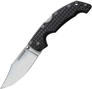 COLD STEEL 29AC VOYAGER LARGE CLIP POINT AUS-10A STEEL FOLDING KNIFE