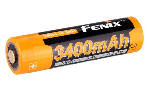 Fenix ARB-L18 3400mAh 18650 Button Top Li-on Battery