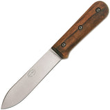 KABAR BECKER BK62 KEPHART STONEWASH FINISH 1095 FIXED BLADE KNIFE WITH SHEATH.