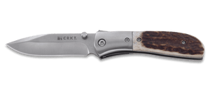 CRKT M4-02S OUTBURST CARSON STAG HANDLE FOLDING KNIFE