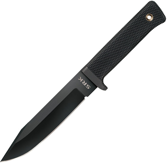 COLD STEEL 49LCK SRK SK5 CARBON STEEL FIXED BLADE KNIFE WITH SHEATH.
