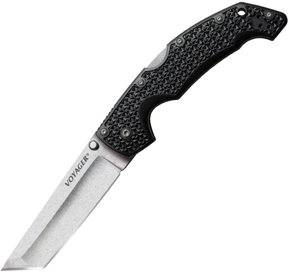 COLD STEEL 29AT LARGE VOYAGER TANTO POINT AUS-10A STEEL FOLDING KNIFE