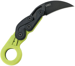 CRKT 4041G PROVOKE 1.4116 STAINLESS STEEL GRIVORY HANDLE FOLDING KNIFE.