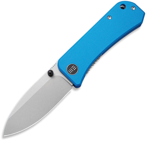 WE KNIVES WE2004A BANTER LINERLOCK BLUE CPM S35VN FOLDING KNIFE.