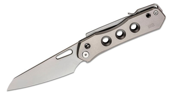 WE KNIVES WE210311 VISION R SUPER LOCK CPM-20CV SNECX TAN GRAY TI FOLDING KNIFE.