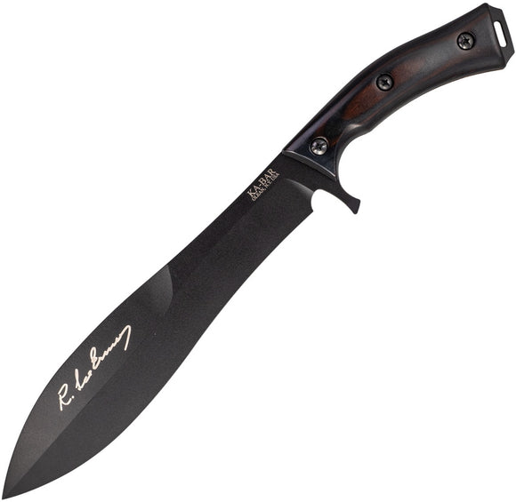 KABAR 5300 GUNNY 1095 CRO-VAN R.LEE ERMEY FIXED BLADE KNIFE WITH SHEATH