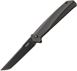 CRKT K500GKP HELICAL LINERLOCK D2 STEEL BLACK KEN ONION FOLDING KNIFE