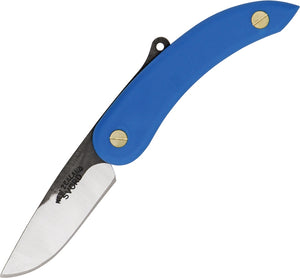 SVORD SV137 BLUE POLY HANDLE PEASANT FOLDING KNIFE