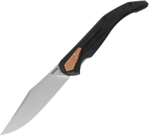 KERSHAW 2076 STRATA KVT SYSTEM D2 STEEL G10/STAINELESS HANDLE FOLDING KNIFE.