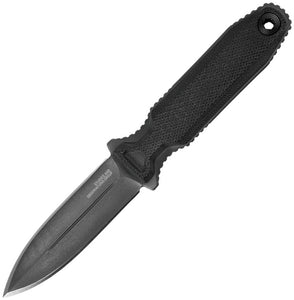 SOG SOG17610357 PENTAGON FX COVERT S35VN BLACK G10 FIXED BLADE KNIFE W/SHEATH