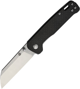 QSP KNIVES QS130E PENGUIN LINERLOCK D2 STEEL BLACK G10 HANDLE FOLDING KNIFE