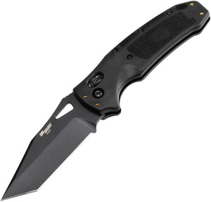 HOGUE SIG36360 K320 NITRON ABLE LOCK CPM-S30VN BLACK TANTO BLADE FOLDING KNIFE.