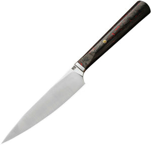 WE KNIVES WE2013B YAKULA UTILITY RED CPM 35VN CF HANDLE FIXED BLADE KNIFE.
