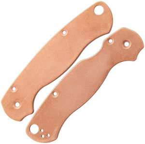 FLYTANIUM FLY068  COPPER SCALES FOR FOR SPYDERCO PARA 2 KNIFE
