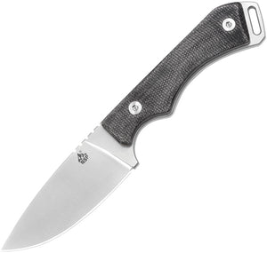QSP KNIVES QS124B WORKAHOLIC N690 MICARTA HANDLE FIXED BLADE KNIFE W/SHEATH.