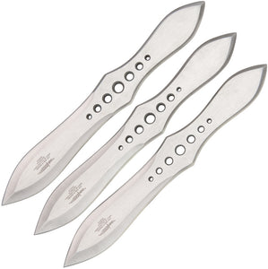 UNITED GH2034 HIBBEN COMPETITION TRIPLE SET WITH SHEATH.