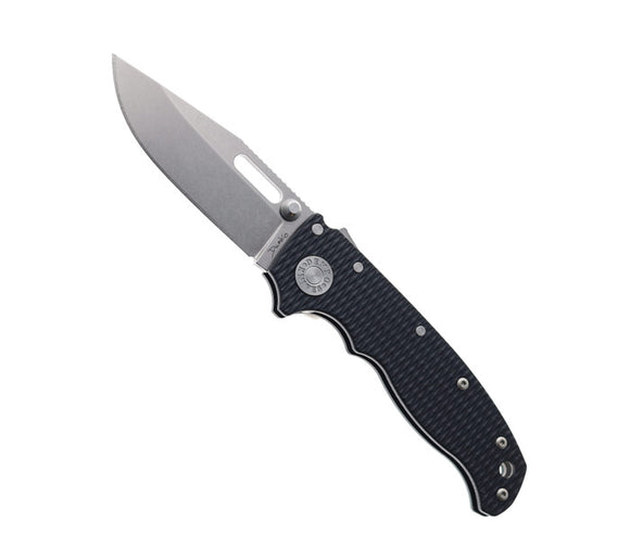 DEMKO KNIVES AD20.5 CLIP POINT BLACK G10 CPM-S35VN FOLDING KNIFE.