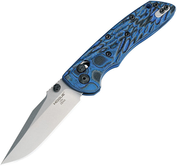 HOGUE HO24273 DEKA ABLE LOCK BLUE CPM-20CV G10 G-MASCUS FOLDING KNIFE.