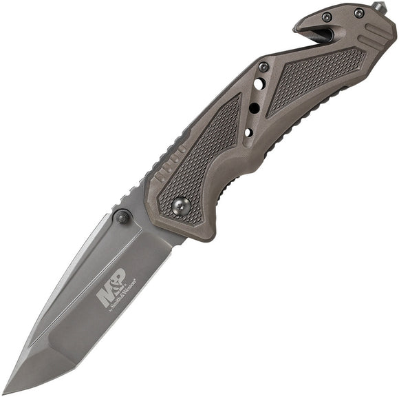 SMITH AND WESSON SWMP11GCP M&P LINELOCK 7CR17MOV STEEL FOLDING KNIFE.