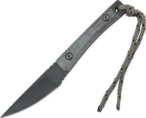 TOPS TPSS07 SCALPEL 440C BLADE STEEL MICARTA HANDLE FIXED BLADE KNIFE W/SHEATH