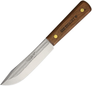 ONTARIO 7026 OH HUNTER 5 INCH CARBON STEEL FIXED BLADE KNIFE WITH SHEATH