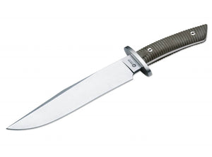 BOKER 02BA595M ARBOLITO EL GIGANTE GRAY N695 STEEL FIXED BLADE KNIFE W/SHEATH.